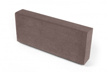 Нобетек Бортовой камень тротуарный 100.20.8 Коричневый