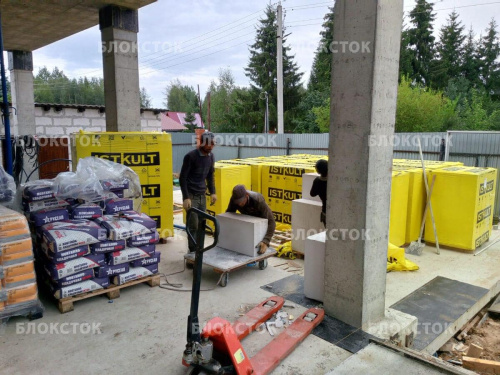 Газобетонные блоки Istkult  D500 625х250х375 стеновые
