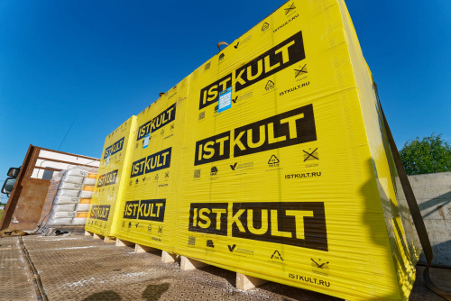 Газобетонные блоки Istkult  D500 625х250х375 стеновые