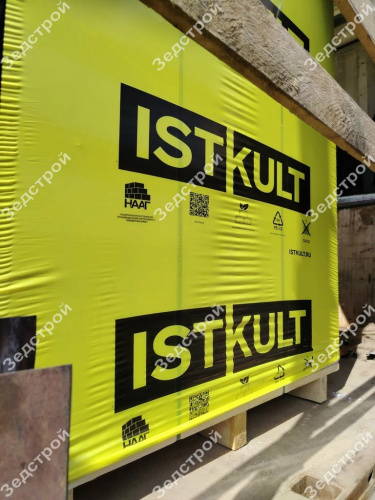 Газобетонные блоки Istkult  D500 625х250х375 стеновые
