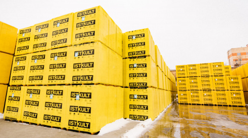 Газобетонные блоки Istkult  D500 625х250х375 стеновые